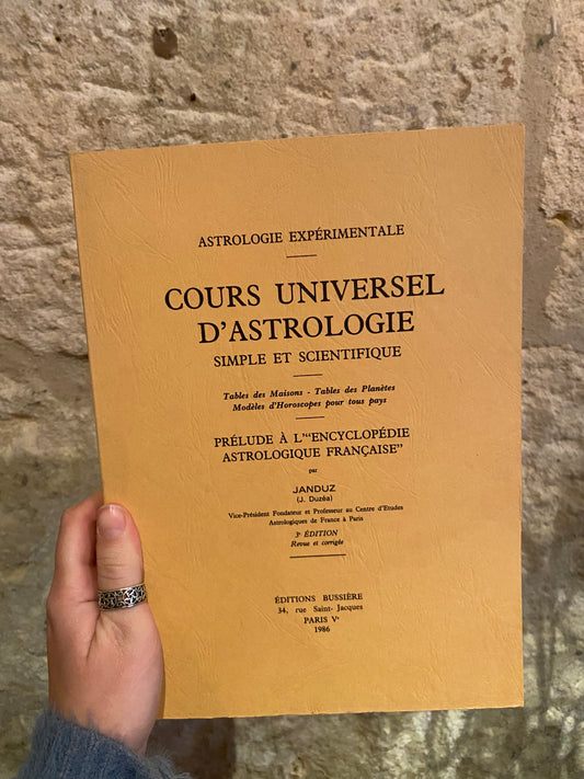 COURS UNIVERSEL D'ASTROLOGIE